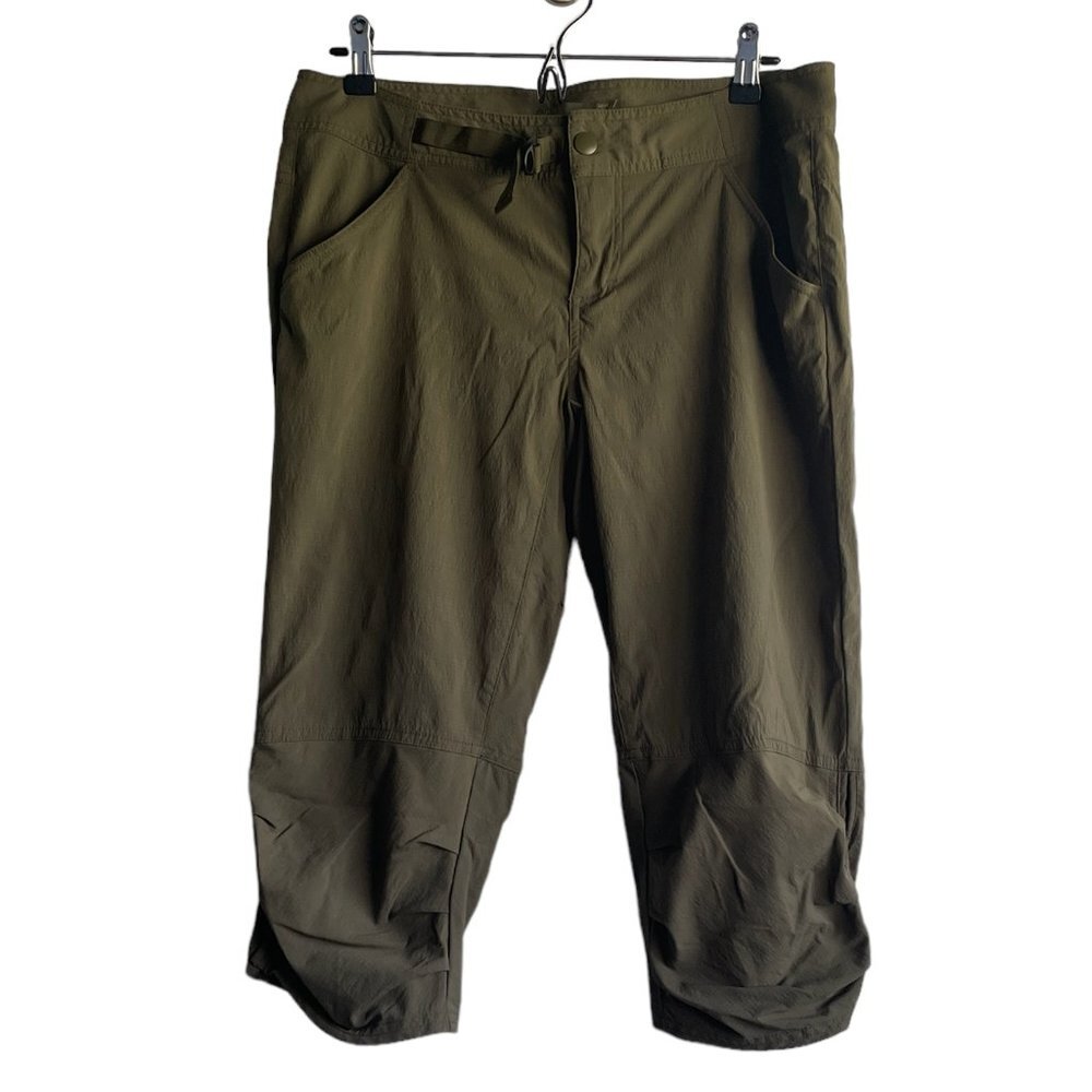 Prana Olive Green Jasmine Knicker Size 10